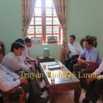 Đ/c Nguyễn tất Thành – Chủ tịch UBND huyện kiểm tra việc sử dụng đất tại trang trại ở Hòa Sơn và làm việc với lãnh đạo xã Đại Sơn và Trù Sơn về công tác quản lý đất đai